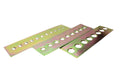 ISR Performance Universal Steel Gusset Dimple Plates - 20mm Holes