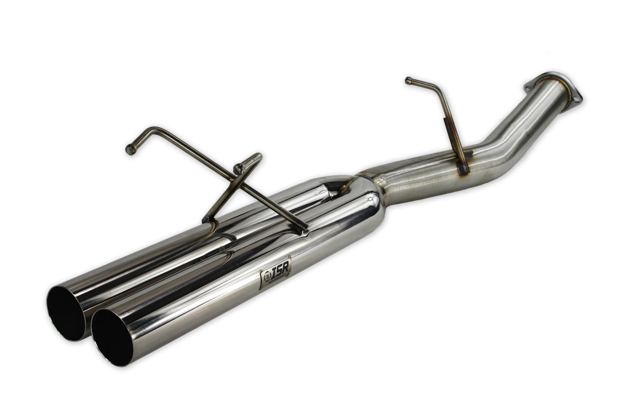 ISR Performance Straight Dual 3" Tip Exhaust - Nissan 240sx 89-94