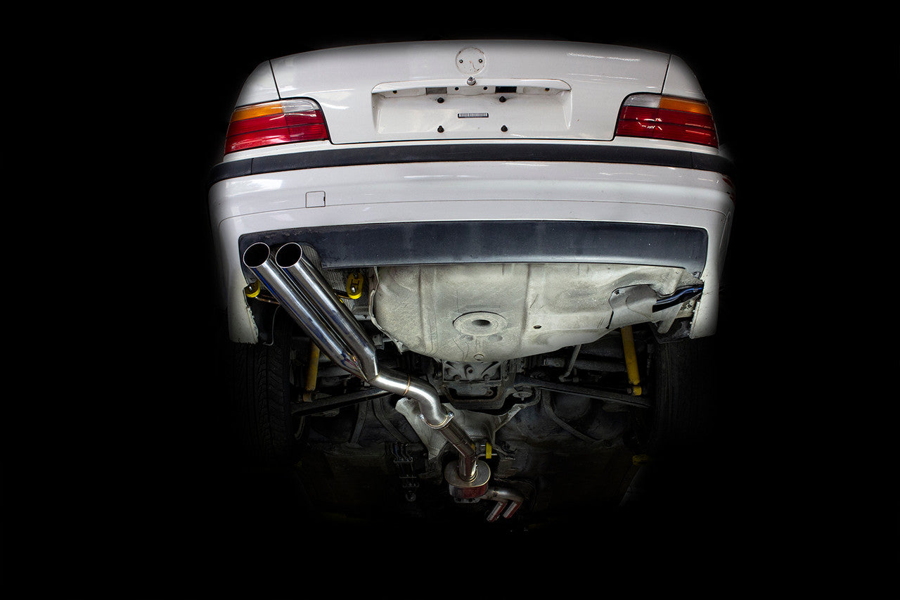ISR Performance Series II EP Dual Rear Section Only - BMW E36