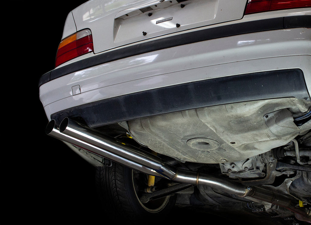 ISR Performance Series II EP Dual Rear Section Only - BMW E36
