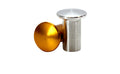 ISR Performance Drift Knob Button - Nissan 240sx - Silver