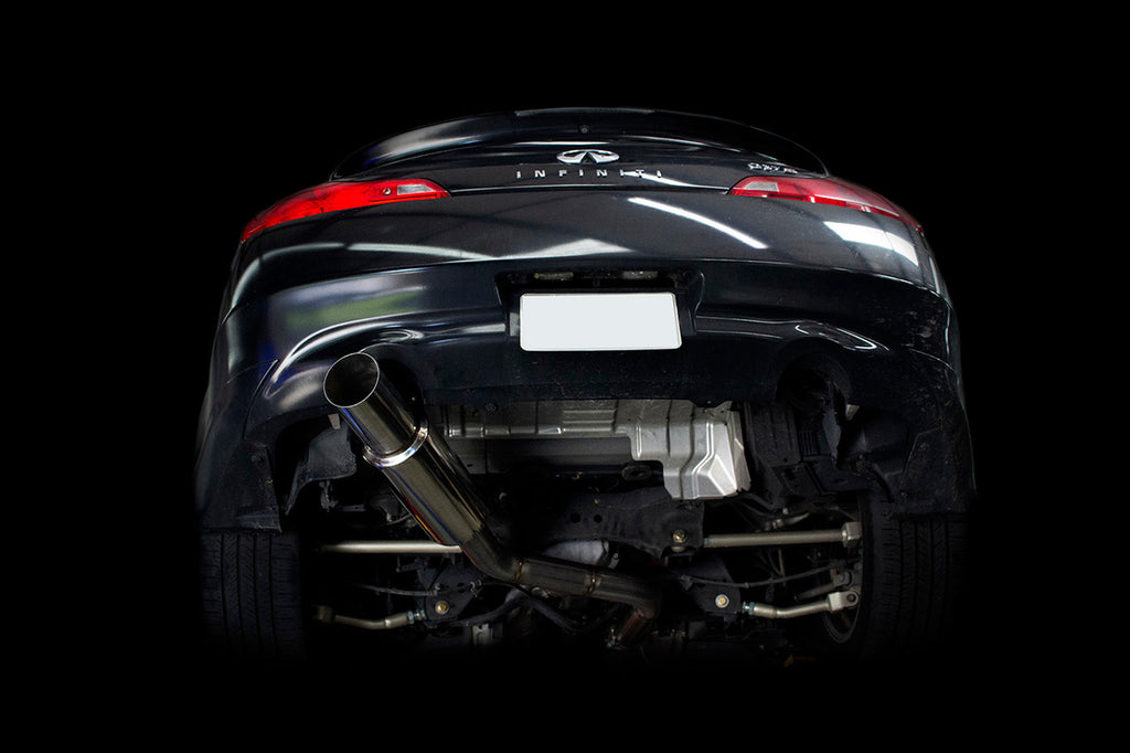ISR Performance Single GT Exhaust for Infiniti G37 Coupe RWD
