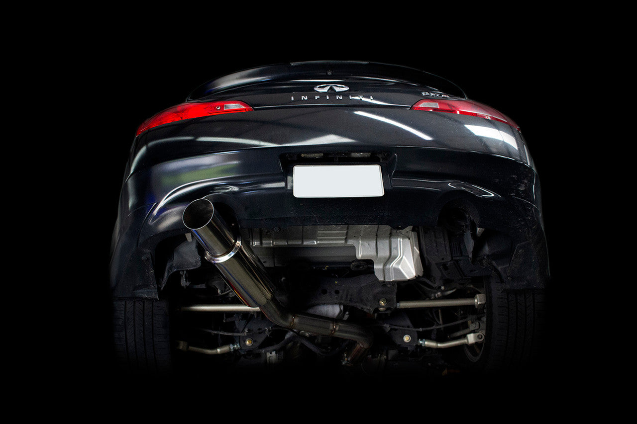ISR Performance Single GT Exhaust for Infiniti G37 Coupe RWD