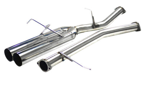 ISR Performance Straight Dual 3" Tip Exhaust - Nissan 240sx 95-98