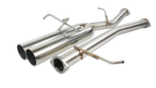 ISR Performance Straight Dual 4" Tip Exhaust - Nissan 240sx 89-94
