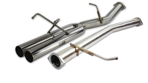 ISR Performance Straight Dual 3" Tip Exhaust - Nissan 240sx 89-94