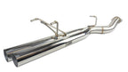 ISR Performance Series II EP Dual Blast Pipe Exhaust System - Non Resonated- Nissan 240sx 95-98 (S14)