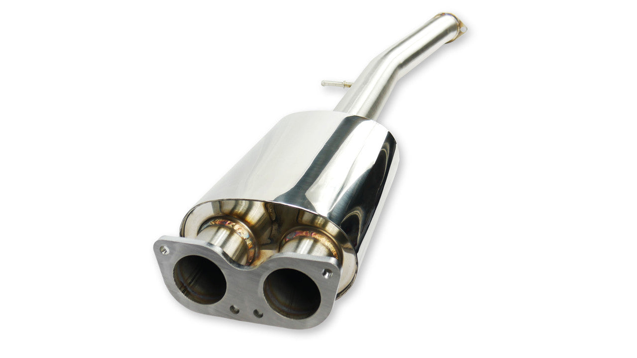 ISR PERFORMANCE - SERIES II - EP Dual Resonated Modular Cat back exhaust system - BMW E36