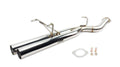 ISR Performance Series II EP Dual Tip Blast Pipe Exhaust System -Resonated- Nissan 240sx 89-94 (S13)