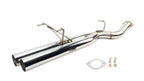 ISR Performance Series II EP Dual Tip Blast Pipe Exhaust System -Resonated- Nissan 240sx 89-94 (S13)