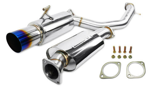 ISR Performance Single GT Exhaust With Burnt Tip - Nissan 370Z