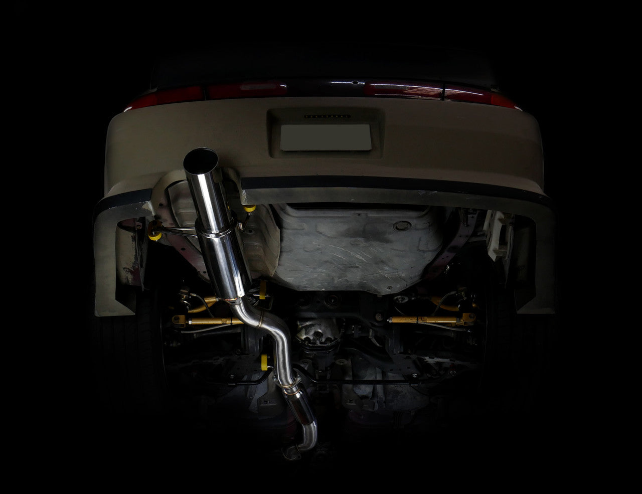 ISR Performance Series II GT Single Exhaust System - Resonated- Nissan 240sx 95-98 (S14)