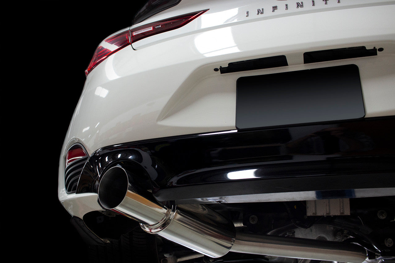 ISR Performance Single GT Exhaust - 2017+ Infiniti Q60 Coupe RWD