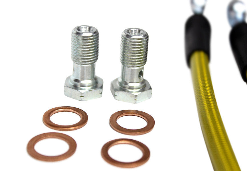 ISR Performance Stainless Steel Rear Brake Lines - Nissan 240sx 89-98